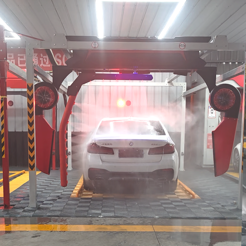 GT500 Fully automatic 360°  car washing machine with air drying