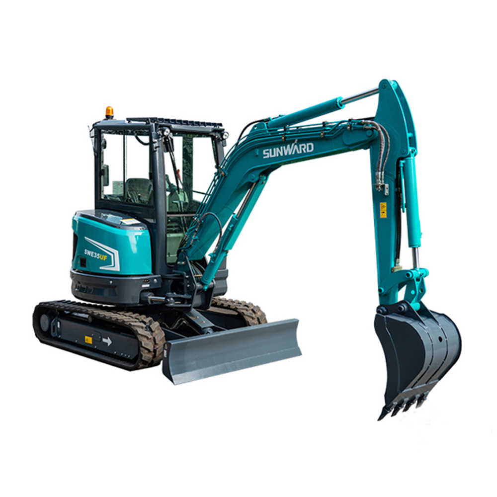 SWE35UF Zero-Tail Swing Mini Crawler Excavator