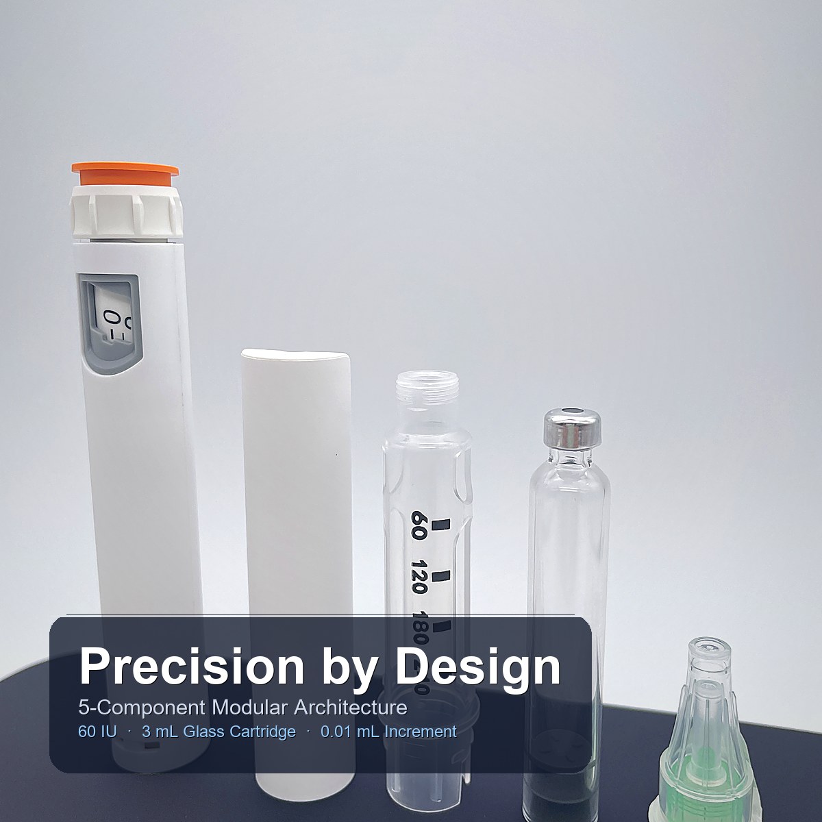 CS-D3060 Disposable Pen Injector (60IU / 3mL) – Precision Single-Use Injector by zzlonsen