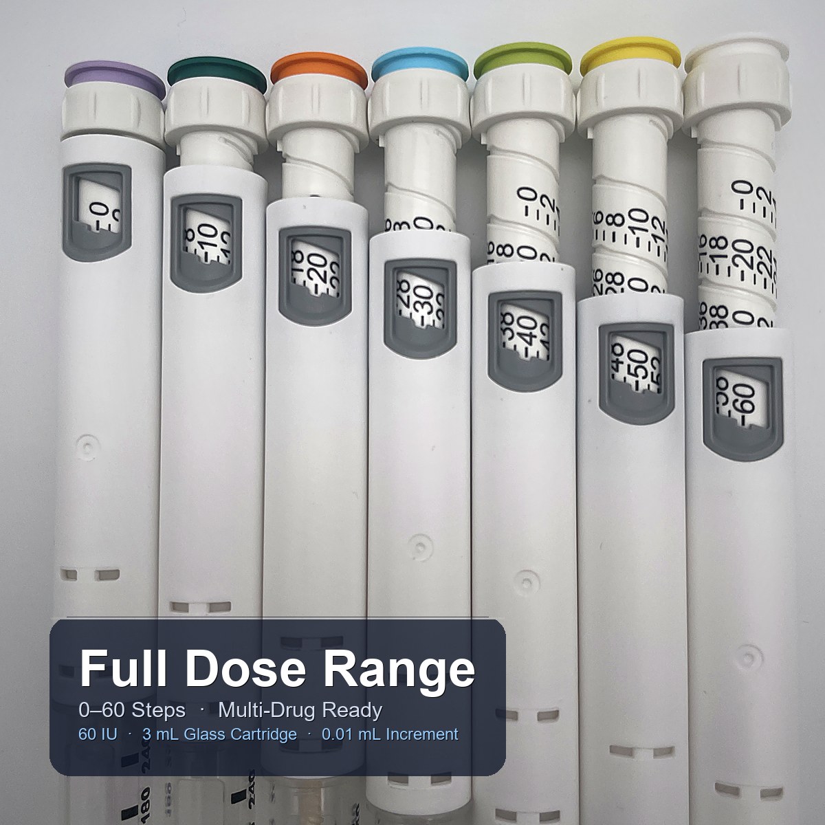 CS-D3060 Disposable Pen Injector (60IU / 3mL) – Precision Single-Use Injector by zzlonsen