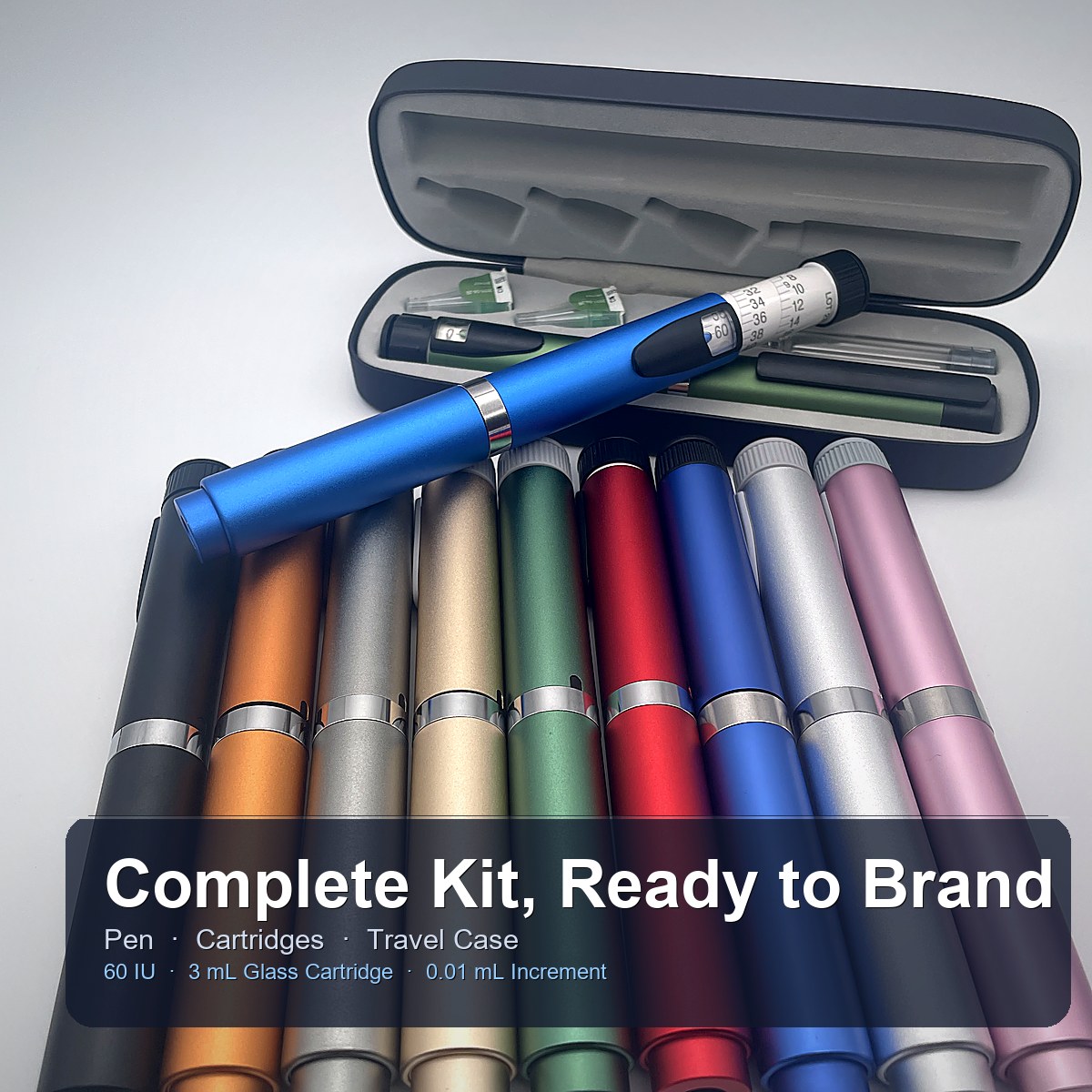 CS-RM3060 Reusable Metal Pen Injector 60IU | zzlonsen