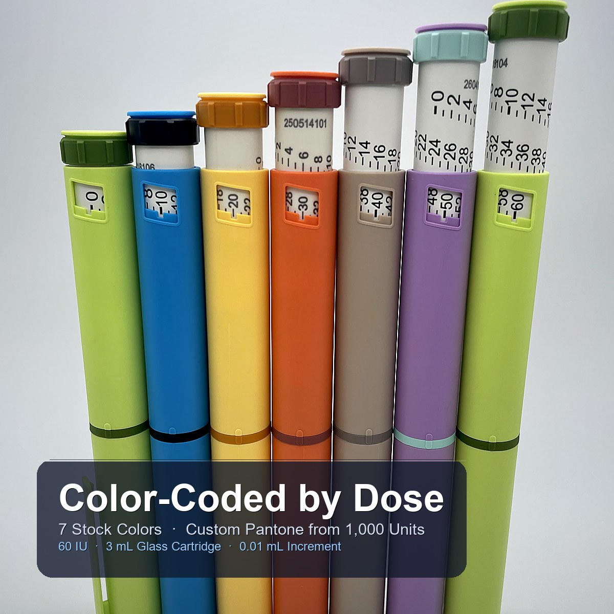 CS-RP3060 Reusable Pen Injector (60IU / 3 mL)