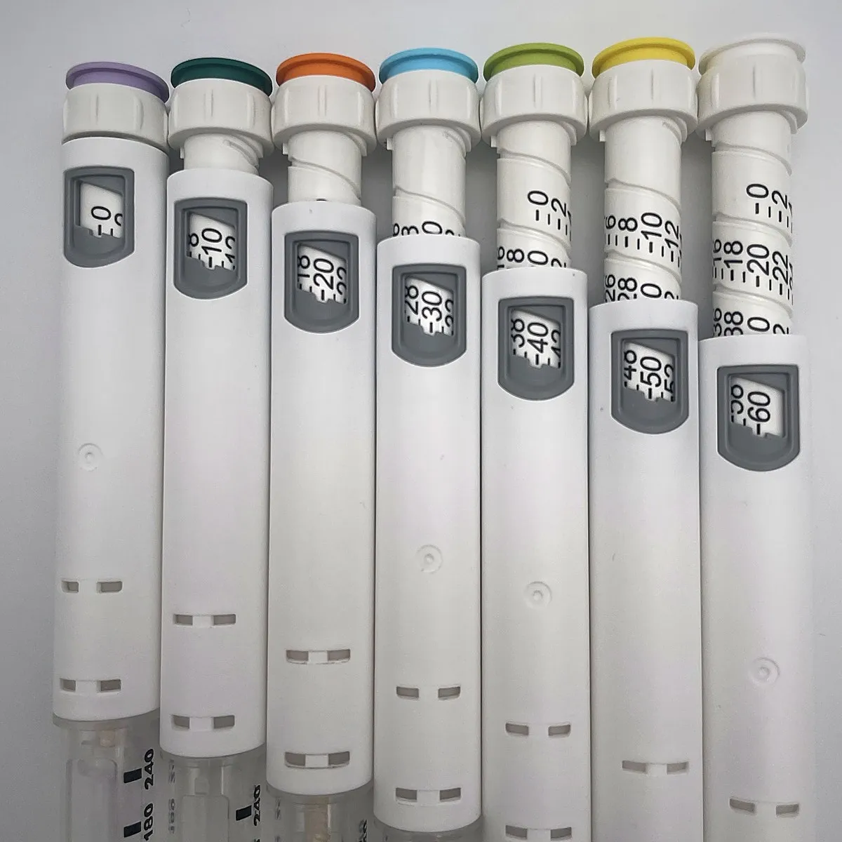 CS-D3060 Disposable Pen Injector 60IU Overview and Color Options zzlonsen