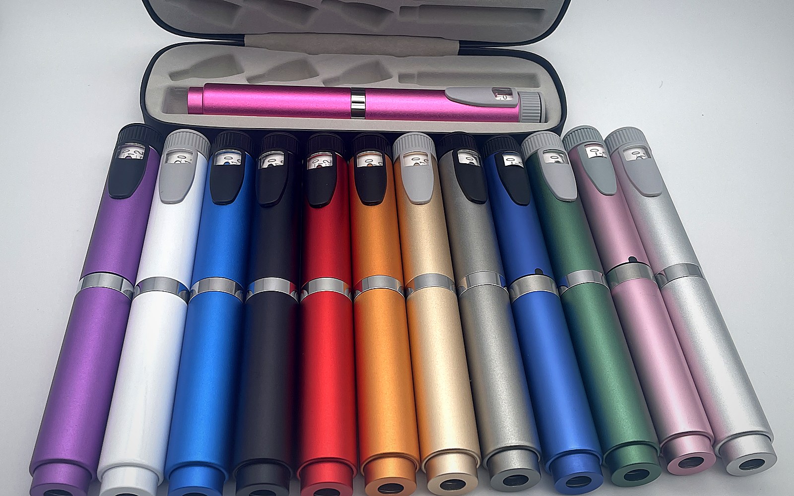 CS-RM3060 Reusable Metal Pen Injector Anodized Color Options zzlonsen